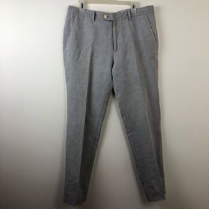 Bonobos Gray Pants Slim Size 34/32